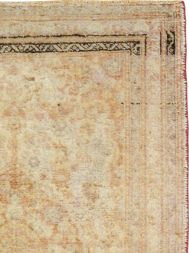 Antique Persian Tabriz Silk Rug, No.16513 - Gsblank