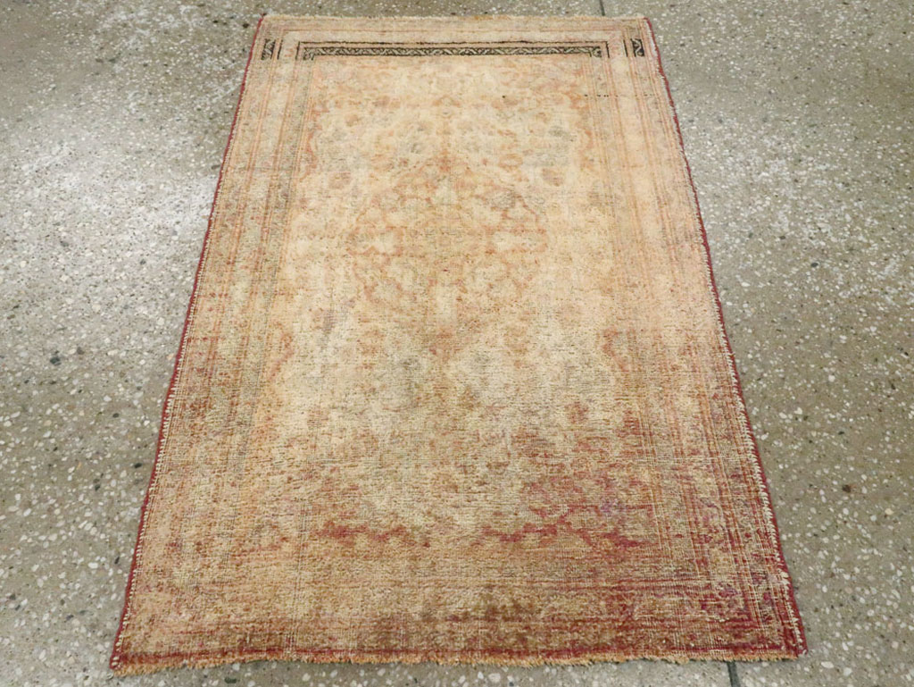 Antique Persian Tabriz Silk Rug, No.16513 - Gsblank