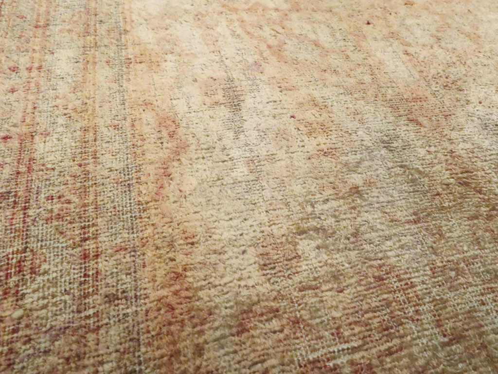 Antique Persian Tabriz Silk Rug, No.16513 - Gsblank