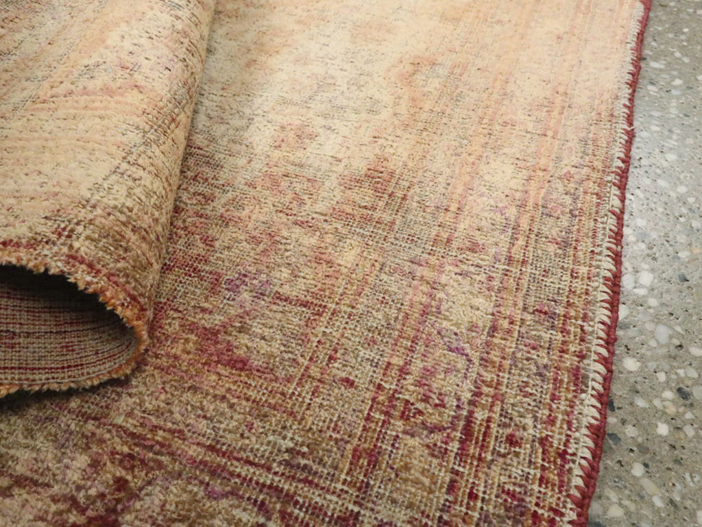 Antique Persian Tabriz Silk Rug, No.16513 - Gsblank