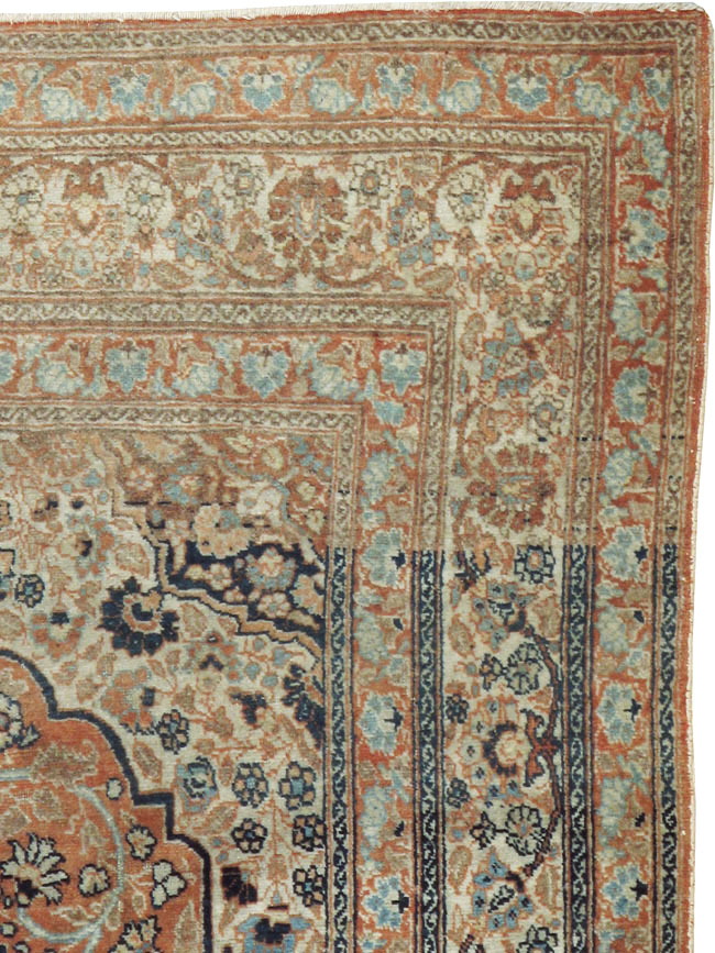 Antique Persian Tabriz Hagi Jalili, No.16517 - Gsblank