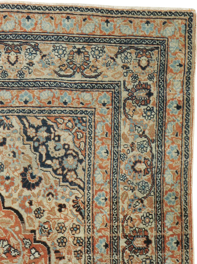 Antique Persian Tabriz Hagi Jalili, No.16517 - Gsblank
