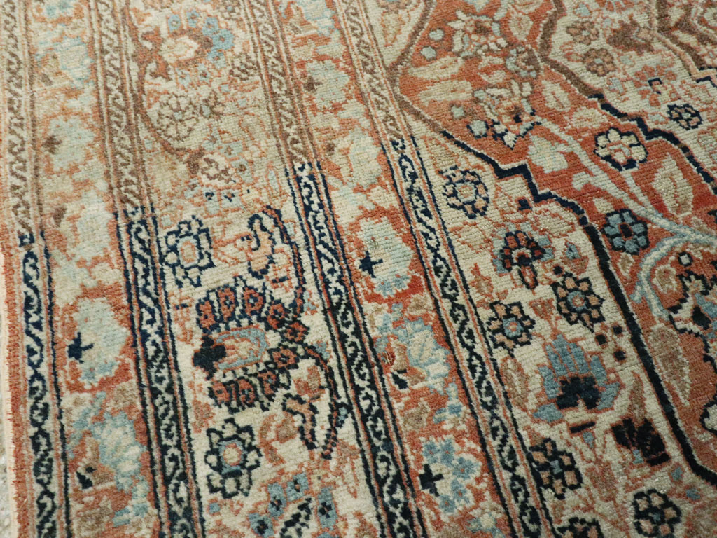 Antique Persian Tabriz Hagi Jalili, No.16517 - Gsblank