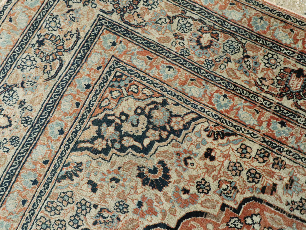 Antique Persian Tabriz Hagi Jalili, No.16517 - Gsblank