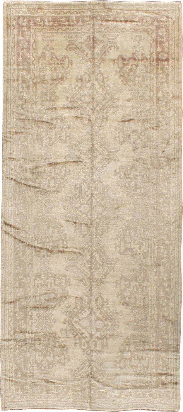 Antique Turkish Oushak Carpet, No.16519 - Gsblank