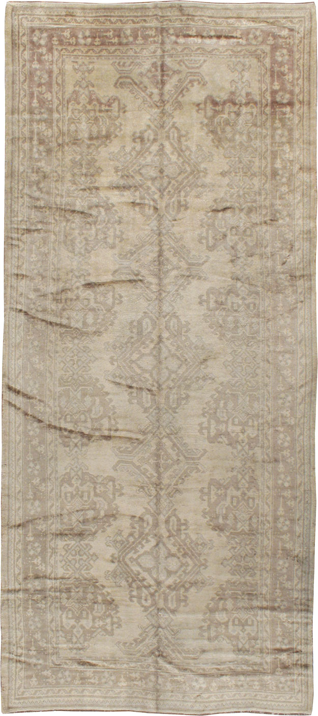 Antique Turkish Oushak Carpet, No.16519 - Gsblank