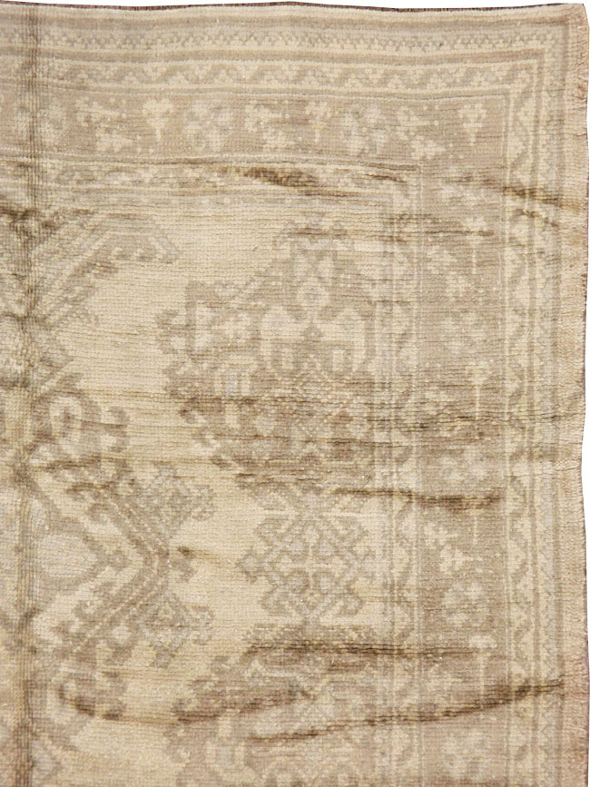 Antique Turkish Oushak Carpet, No.16519 - Gsblank