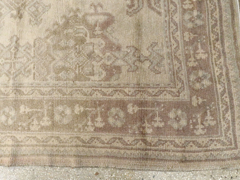 Antique Turkish Oushak Carpet, No.16519 - Gsblank