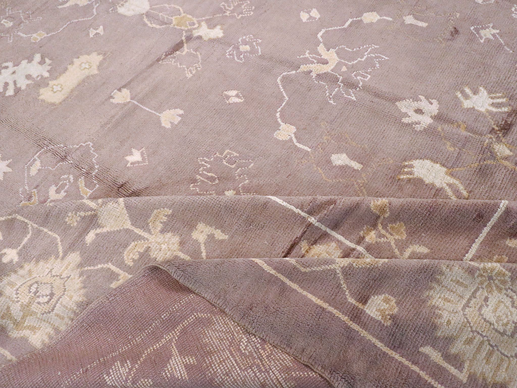 Antique Turkish Oushak Rug, No.16554 - Gsblank