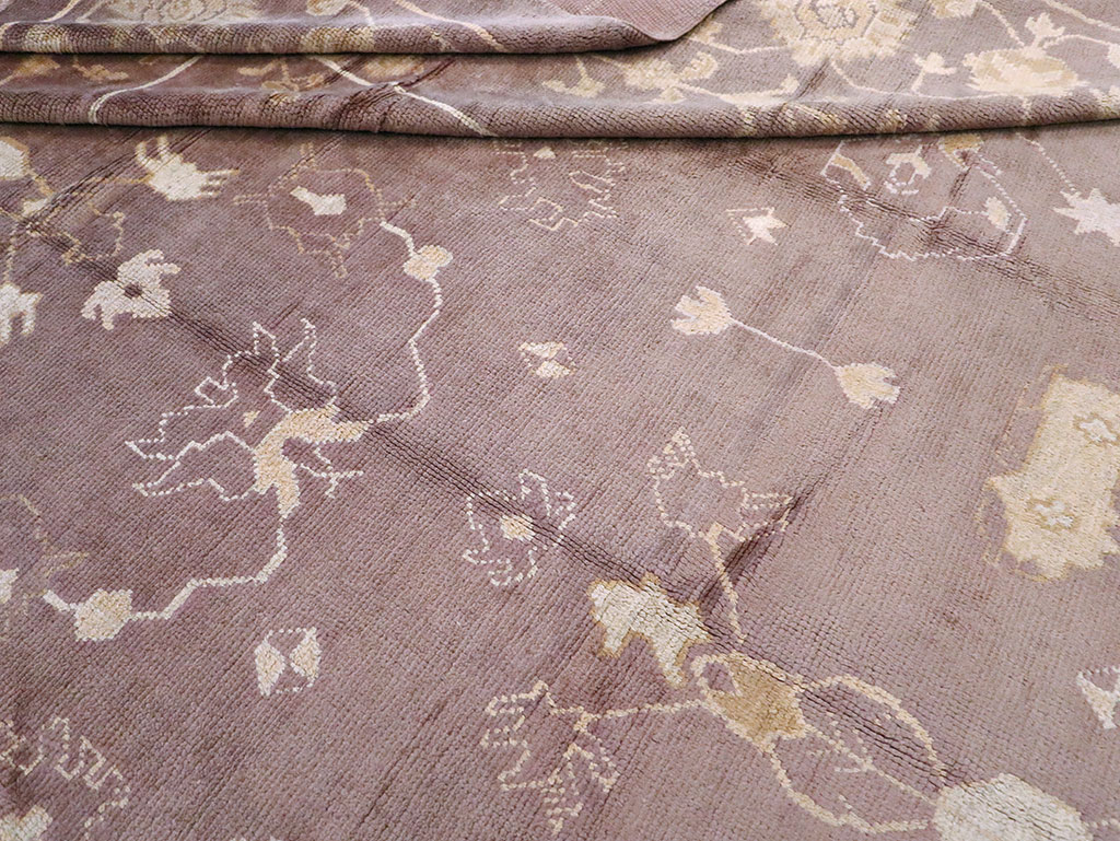 Antique Turkish Oushak Rug, No.16554 - Gsblank