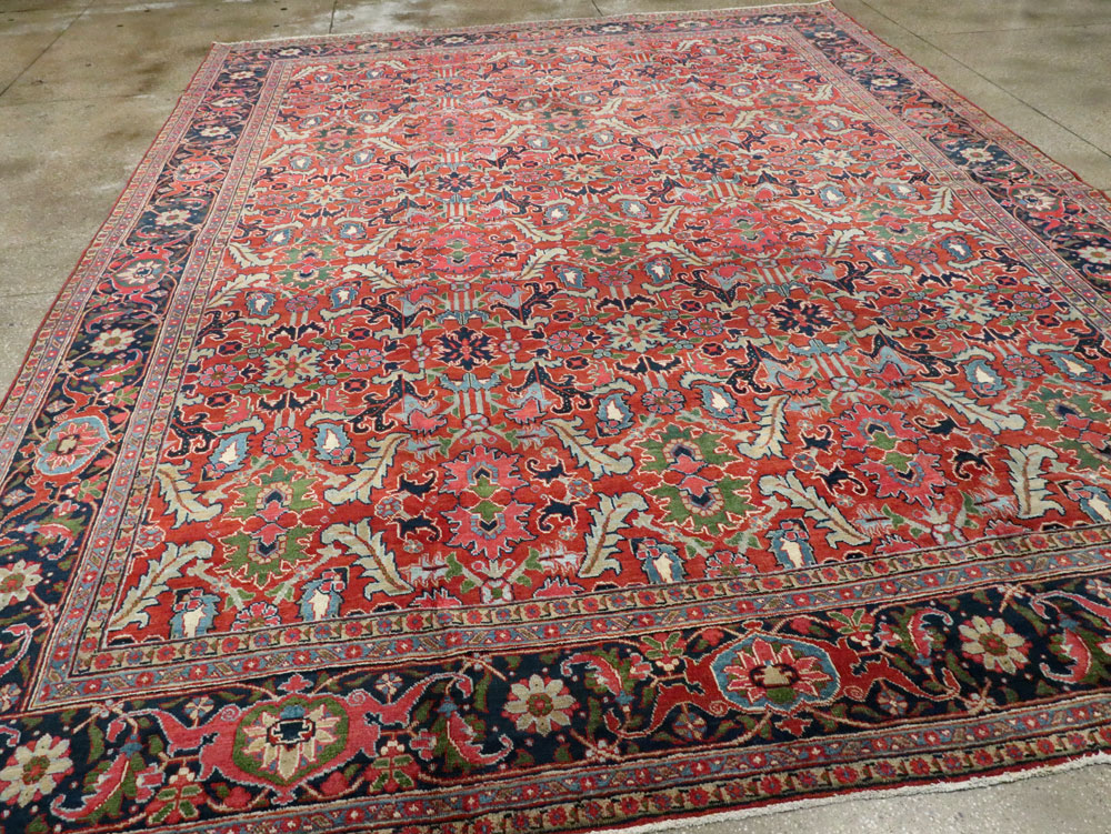 Antique Persian Heriz Carpet, No.16563 - Gsblank