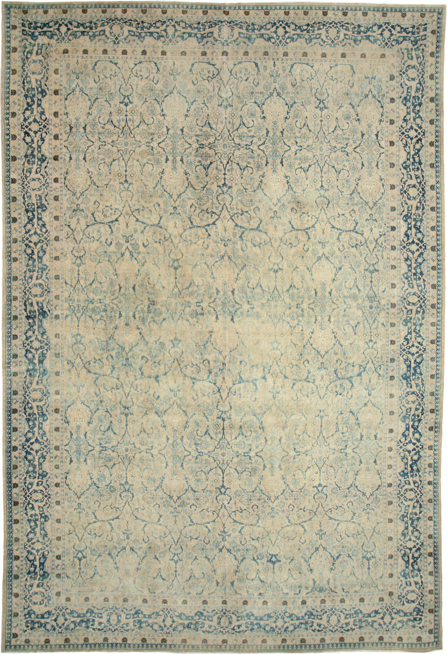 Antique Persian Tabriz Carpet, No.16566 - Gsblank