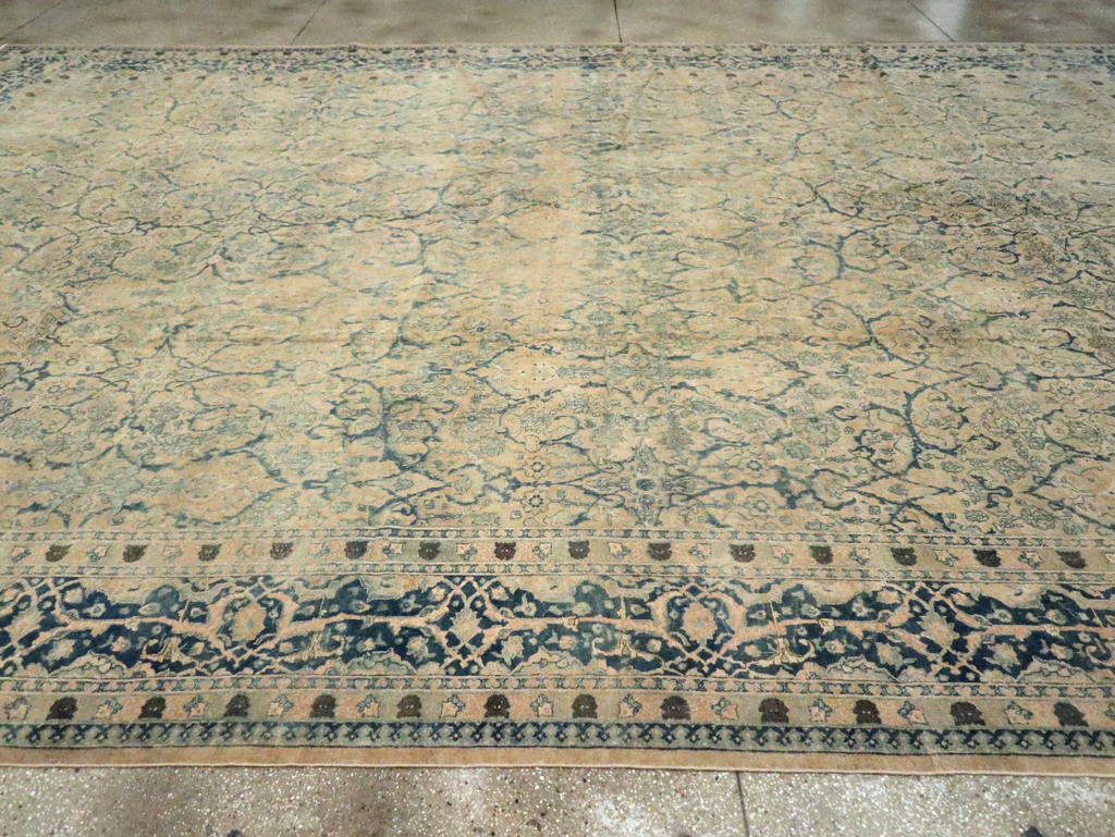 Antique Persian Tabriz Carpet, No.16566 - Gsblank