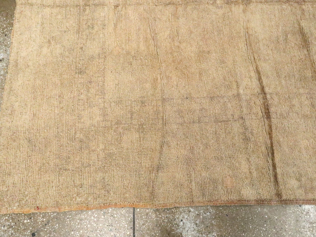 Antique Turkish Oushak Gallery Rug, No.16567 - Gsblank