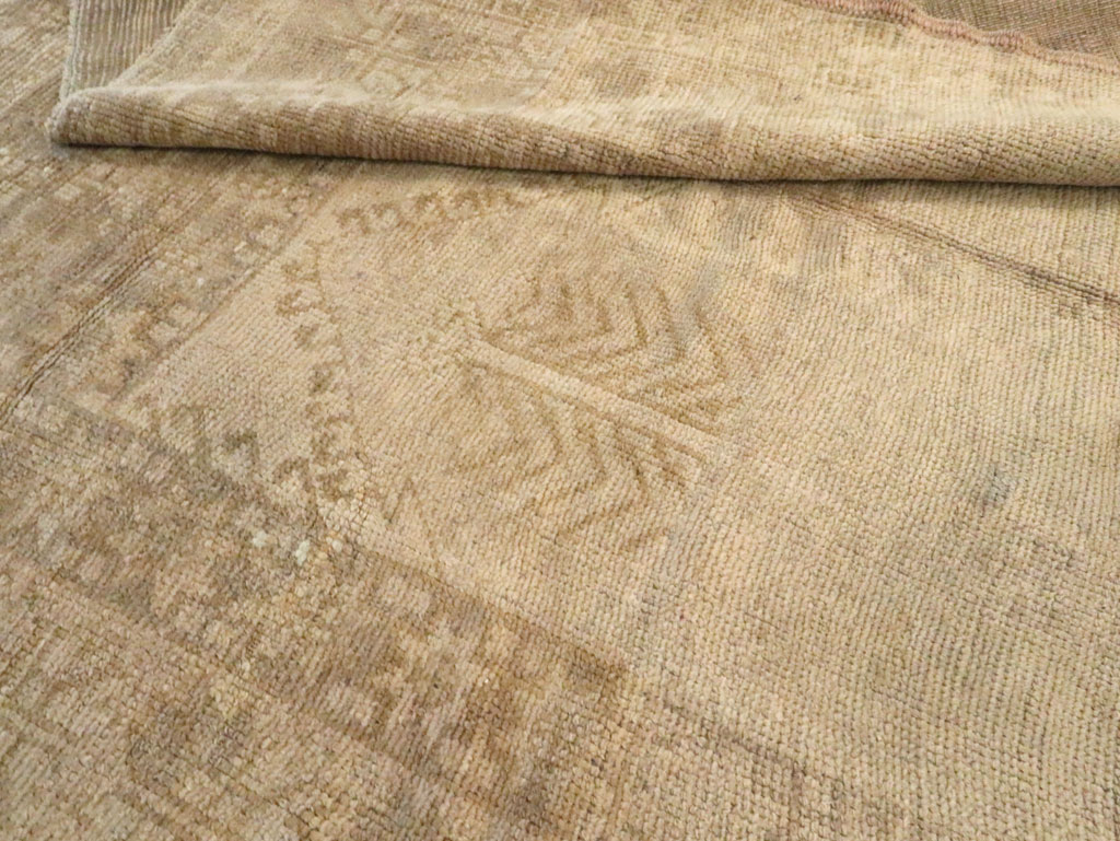 Antique Turkish Oushak Gallery Rug, No.16567 - Gsblank