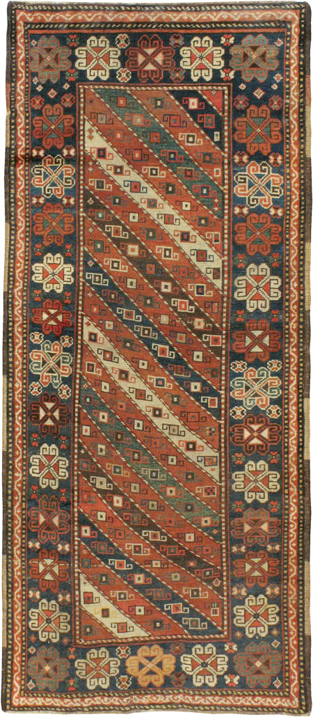 Antique Caucasian Kazak Rug, No.16583 - Gsblank