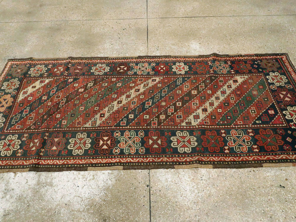 Antique Caucasian Kazak Rug, No.16583 - Gsblank