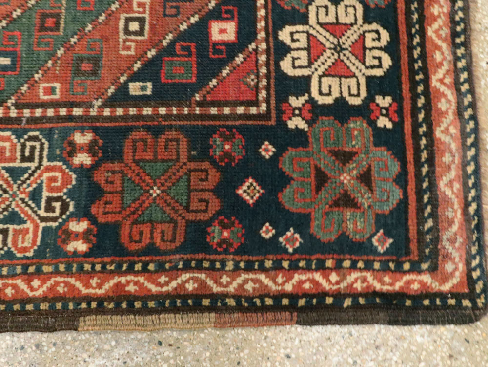 Antique Caucasian Kazak Rug, No.16583 - Gsblank