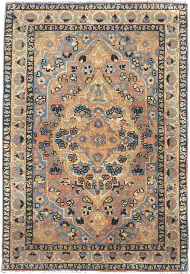 Antique Persian Tabriz Hagi Jalili Rug, No.16588 - Gsblank