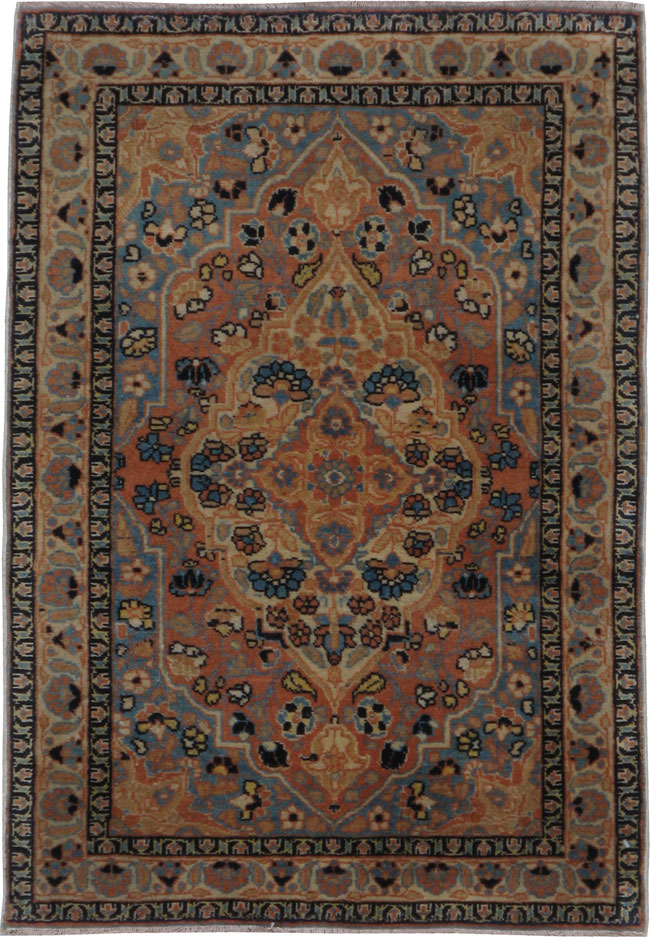 Antique Persian Tabriz Hagi Jalili Rug, No.16588 - Gsblank