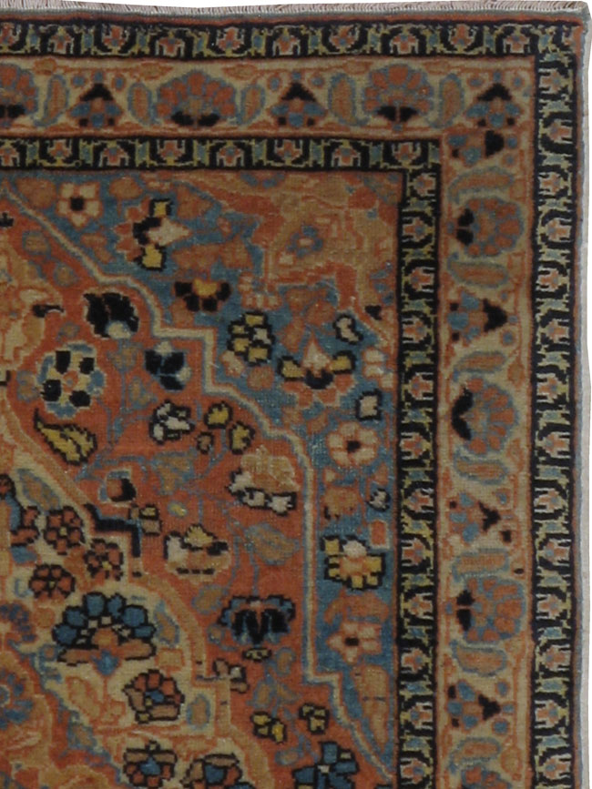 Antique Persian Tabriz Hagi Jalili Rug, No.16588 - Gsblank