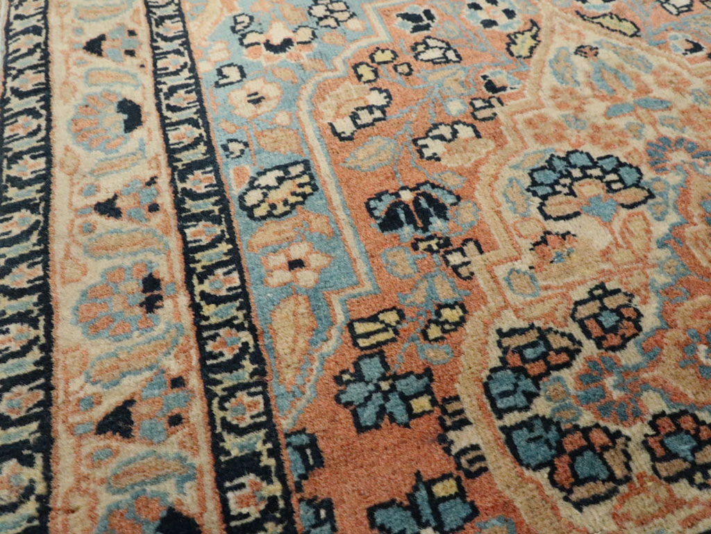 Antique Persian Tabriz Hagi Jalili Rug, No.16588 - Gsblank