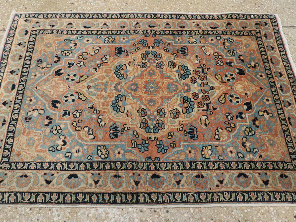 Antique Persian Tabriz Hagi Jalili Rug, No.16588 - Gsblank