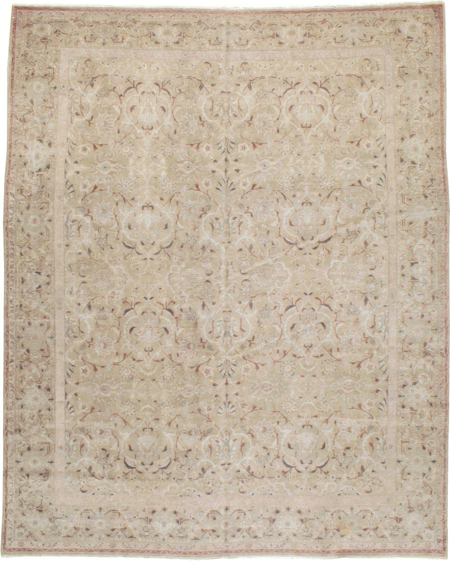 Antique Persian Tabriz Carpet, No.16604 - Gsblank