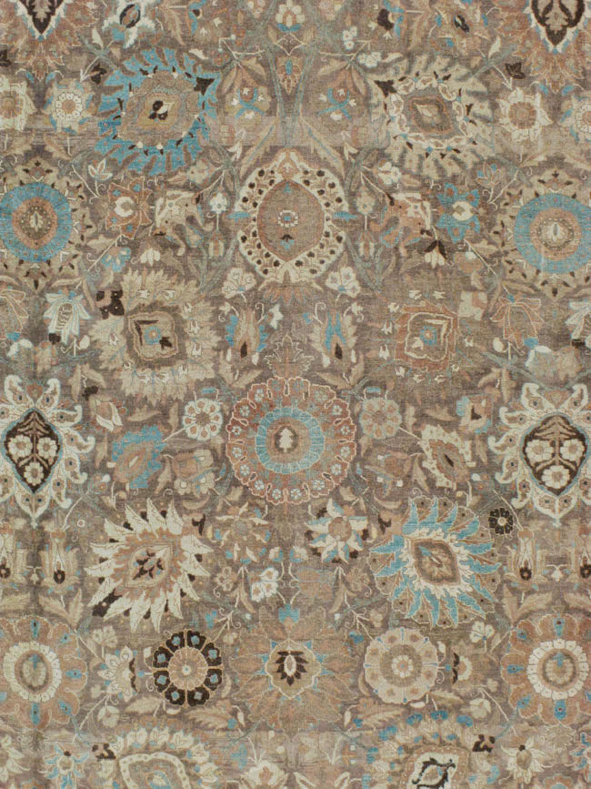 Antique Persian Tabriz Carpet, No.16616 - Gsblank