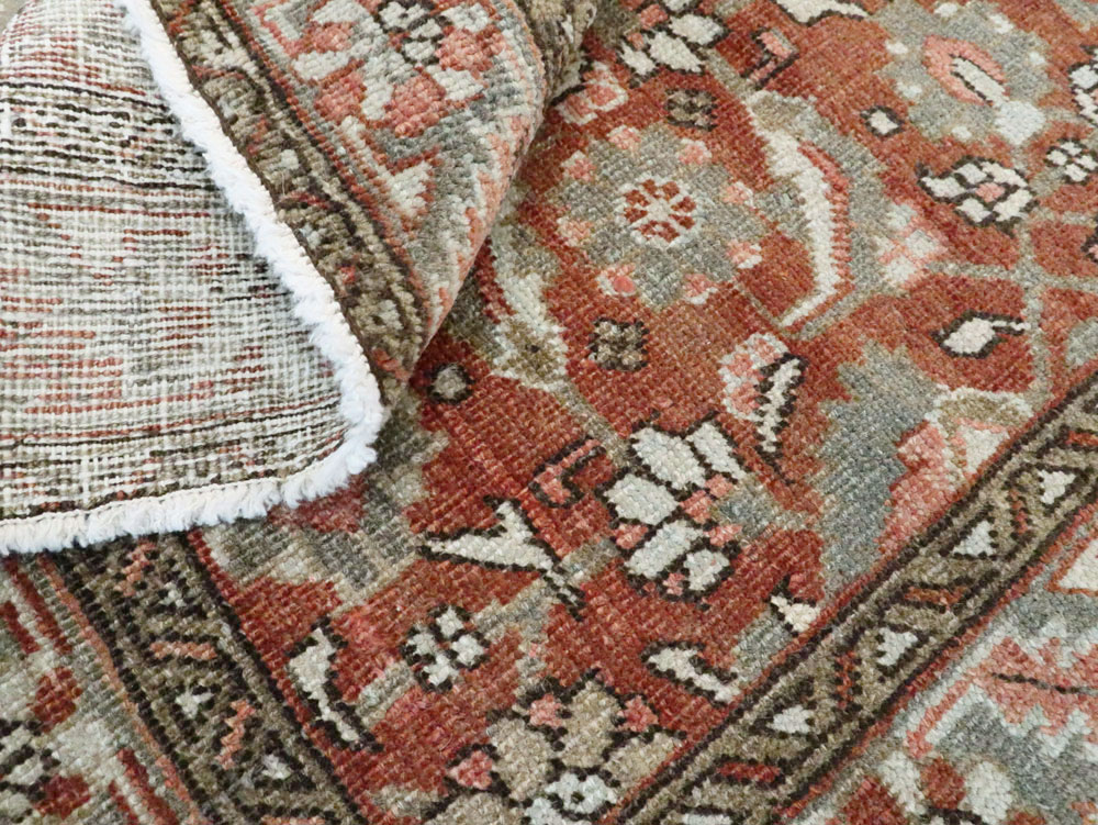 Antique Persian Heriz Rug, No.16626 - Gsblank