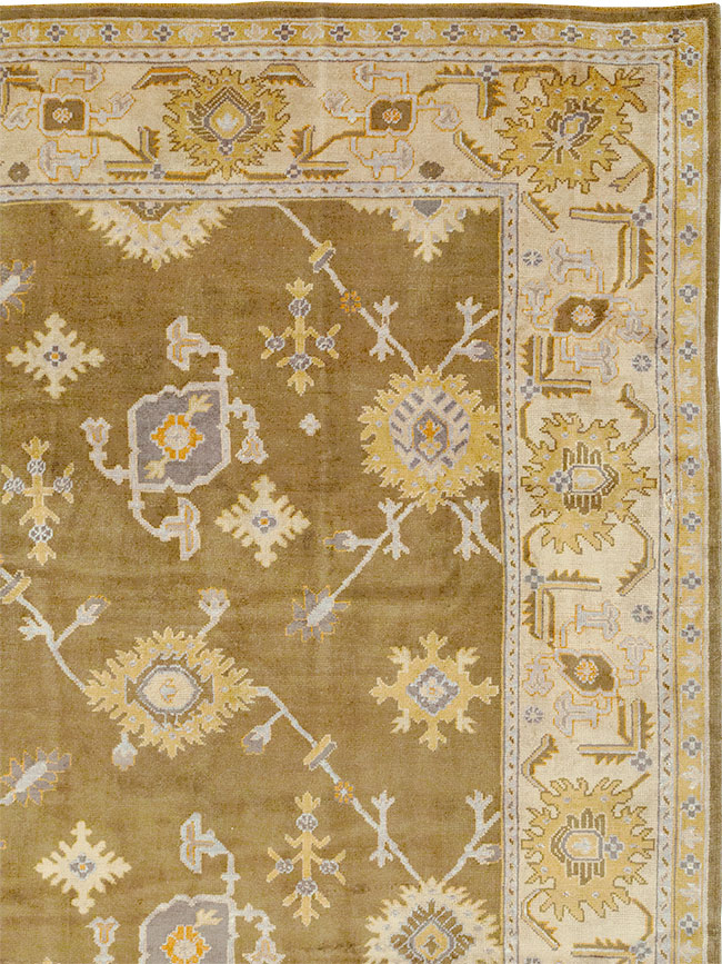 Antique Turkish Oushak Oversize Carpet, No.16629 - Gsblank