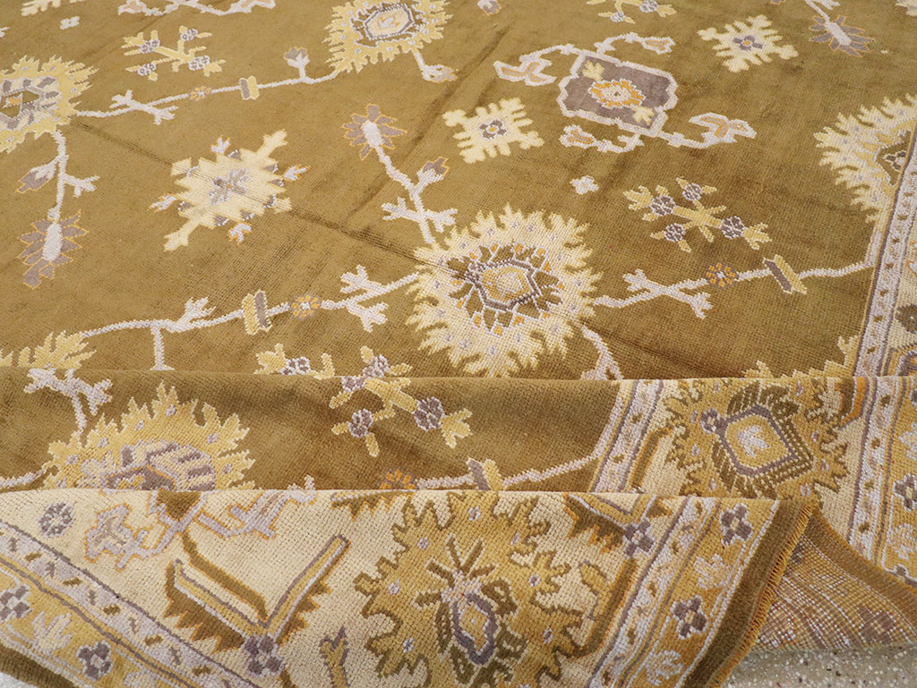 Antique Turkish Oushak Oversize Carpet, No.16629 - Gsblank