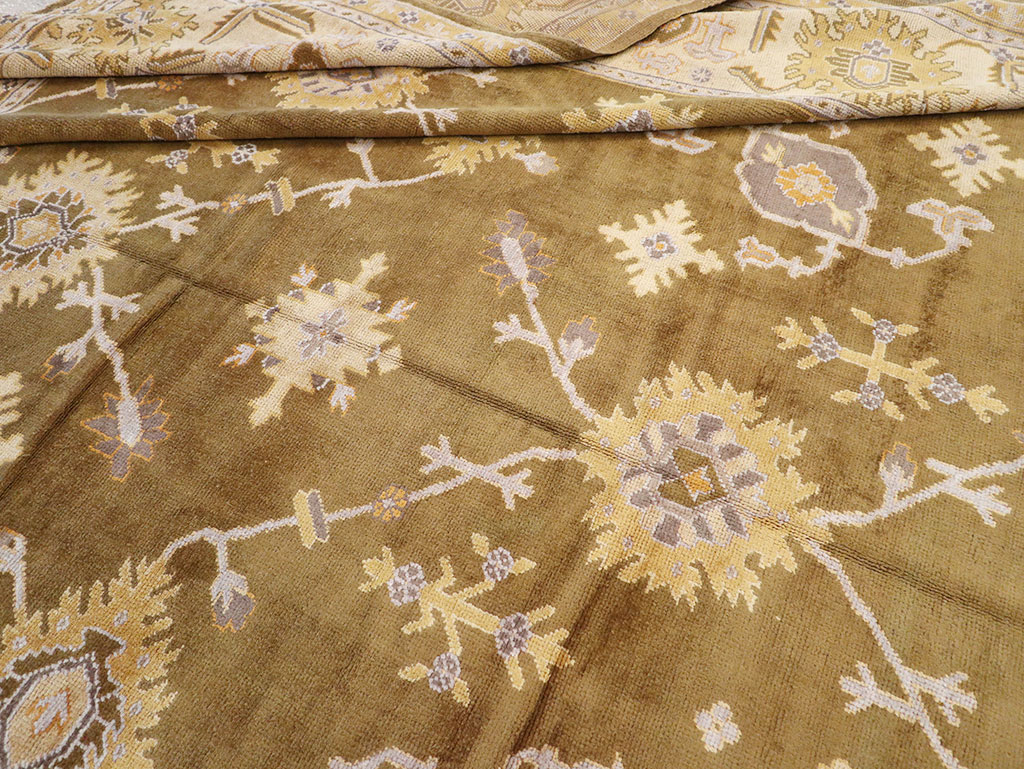 Antique Turkish Oushak Oversize Carpet, No.16629 - Gsblank
