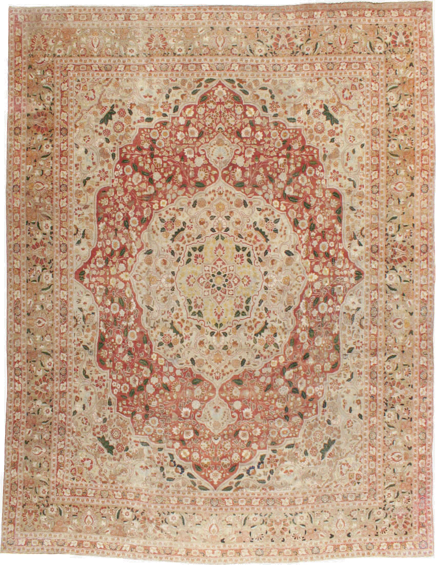 Antique Persian Tabriz Carpet, No.16633 - Gsblank