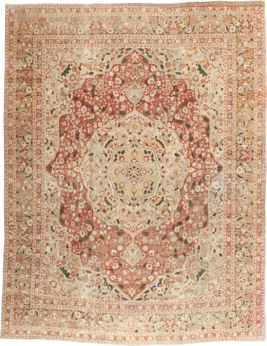 Antique Persian Tabriz Carpet, No.16633 - Gsblank