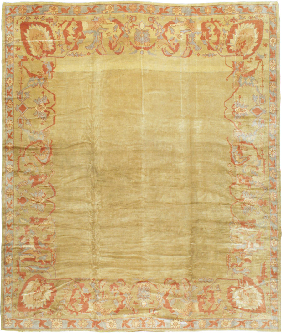 Modern Turkish Oushak Carpet, No.16634 - Gsblank