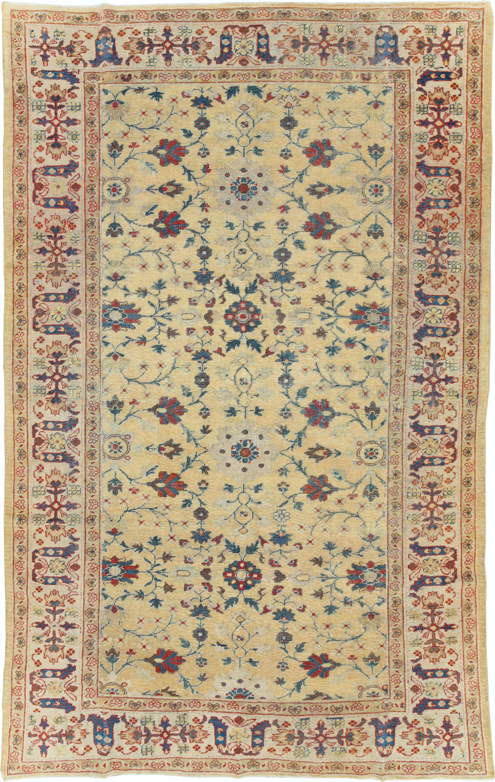 Antique Persian Mahal Carpet, No.16640 - Gsblank