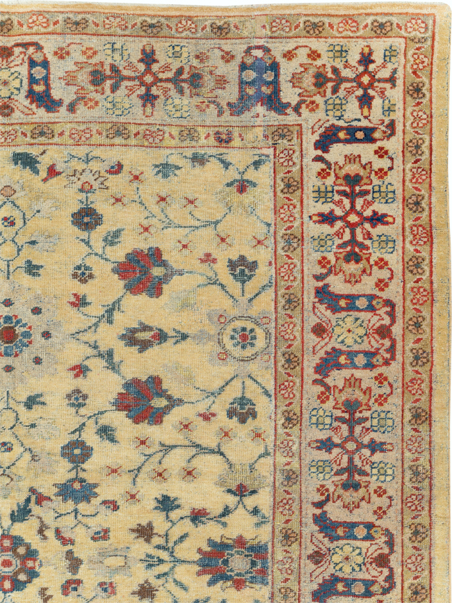 Antique Persian Mahal Carpet, No.16640 - Gsblank