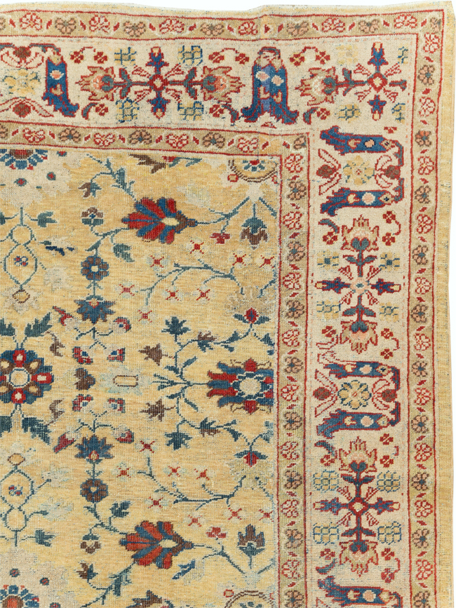 Antique Persian Mahal Carpet, No.16640 - Gsblank