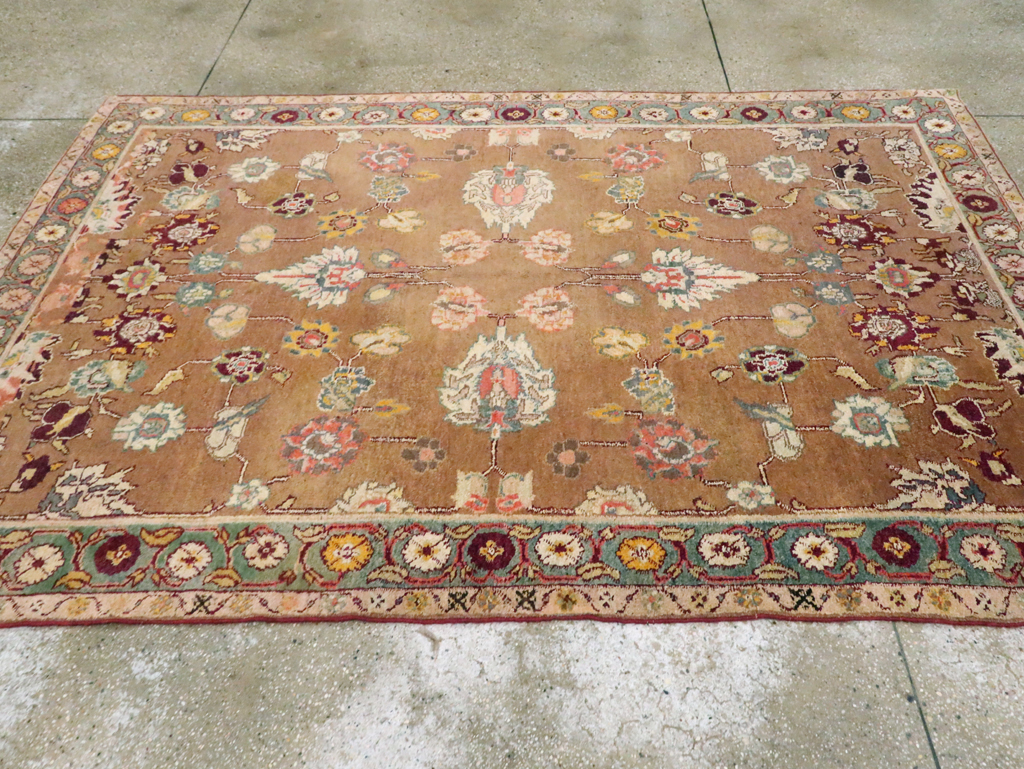 Antique Indian Agra Carpet, No.16648 - Gsblank