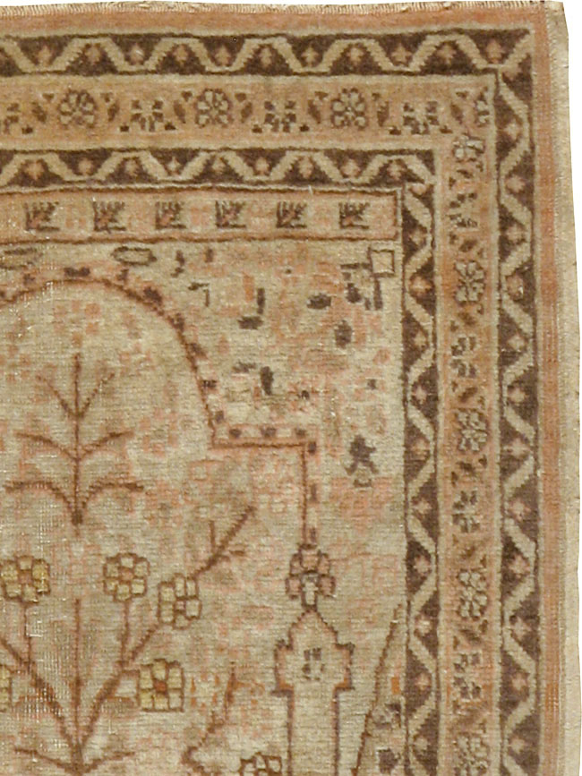 Antique Persian Tabriz Hagi Jalili Rug, No.16655 - Gsblank
