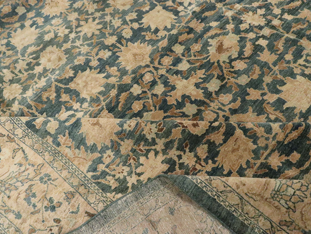 Antique Persian Tabriz Carpet, No.16660 - Gsblank