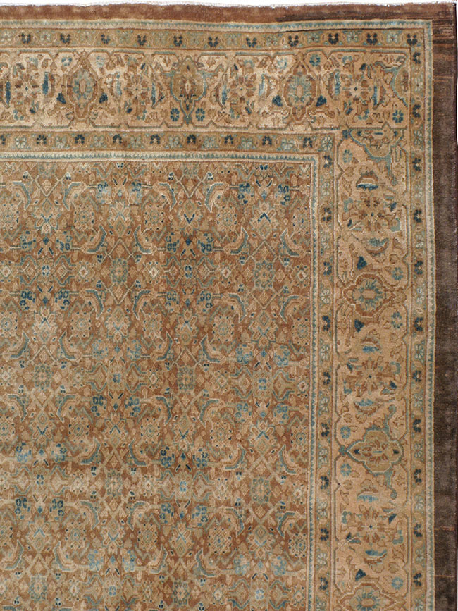 Vintage Persian Mahal Carpet, No.16661 - Gsblank