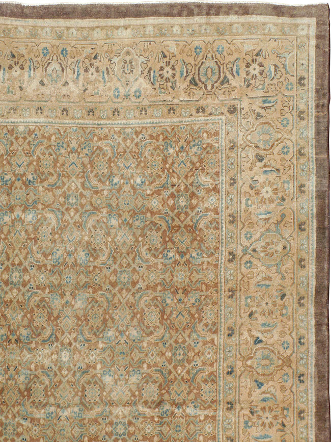 Vintage Persian Mahal Carpet, No.16661 - Gsblank