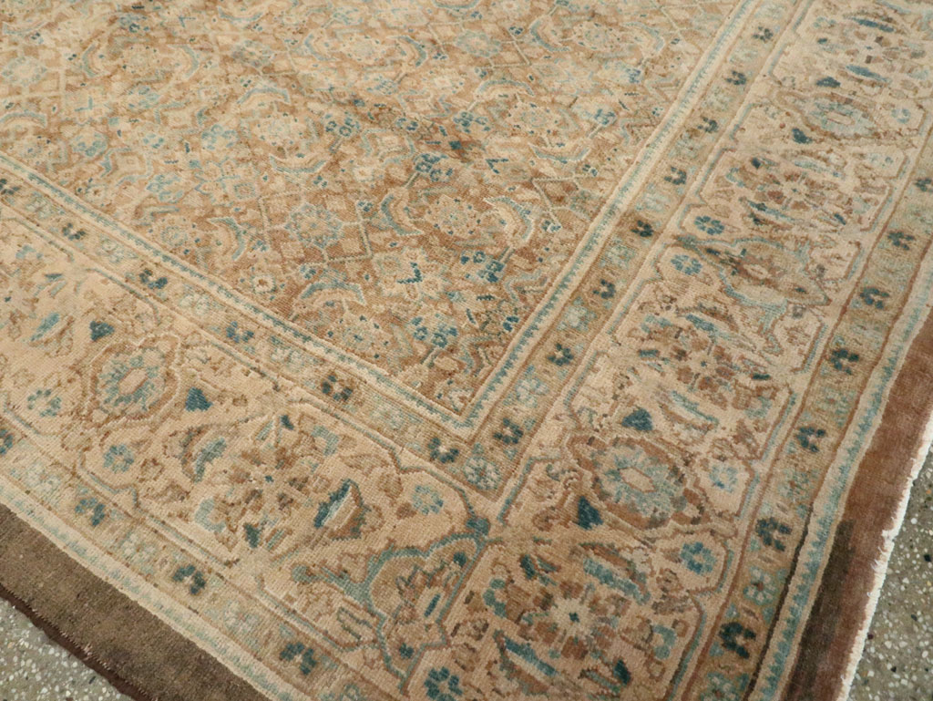 Vintage Persian Mahal Carpet, No.16661 - Gsblank