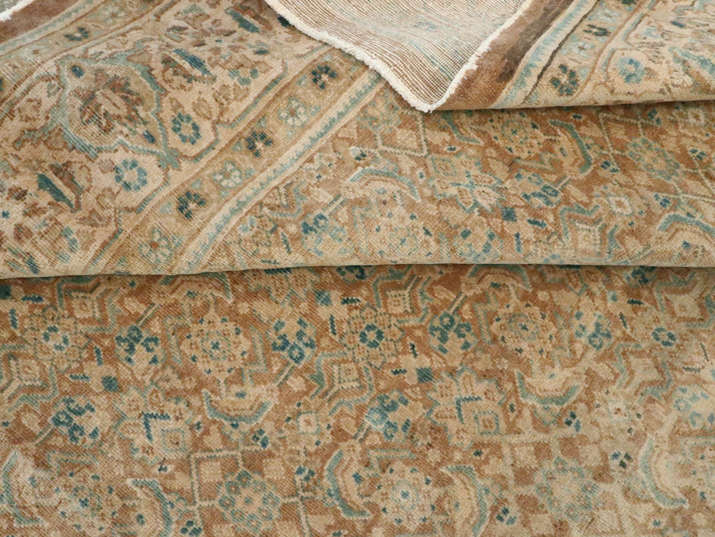 Vintage Persian Mahal Carpet, No.16661 - Gsblank