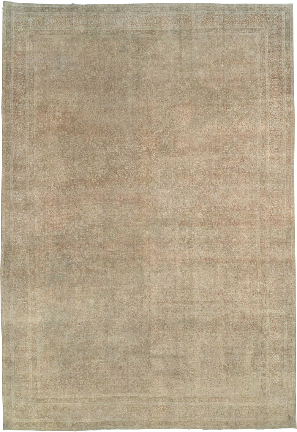 Antique Persian Lavar Kerman Oversize Carpet, No.16668 - Gsblank