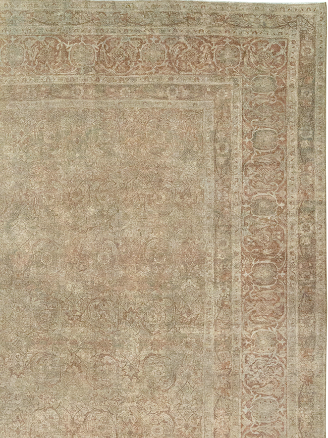 Antique Persian Lavar Kerman Oversize Carpet, No.16668 - Gsblank