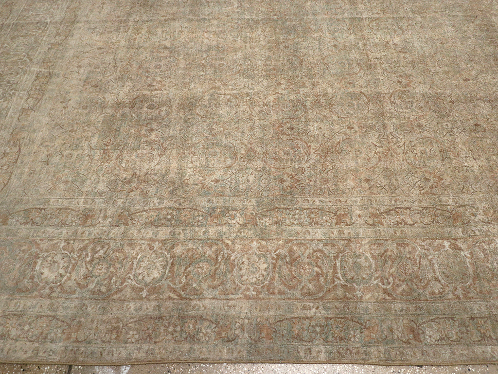 Antique Persian Lavar Kerman Oversize Carpet, No.16668 - Gsblank