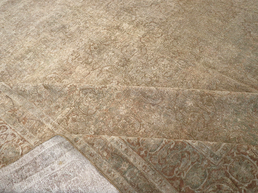 Antique Persian Lavar Kerman Oversize Carpet, No.16668 - Gsblank